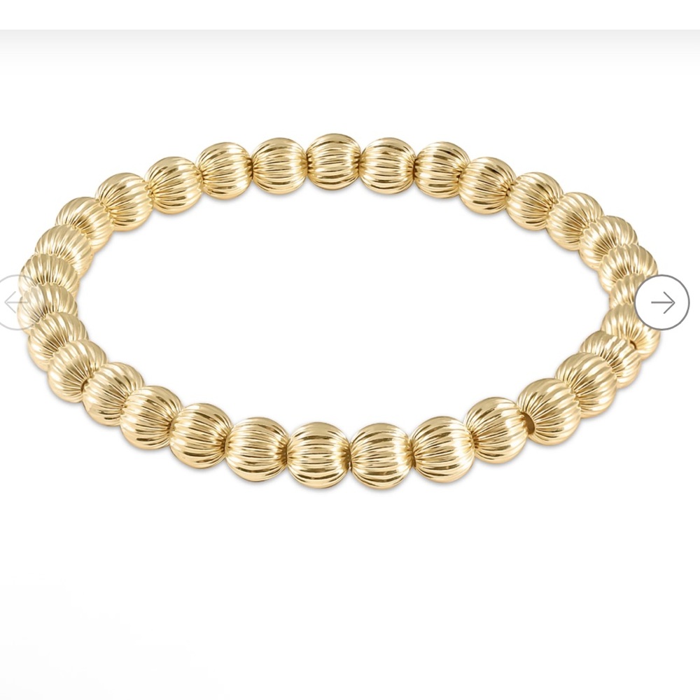 Enewton Dignity Gold 6mm Bead Bracelet $118 NEW